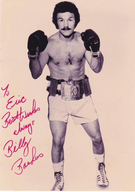 BILLY BACKUS INSCRIBED TO ERIC