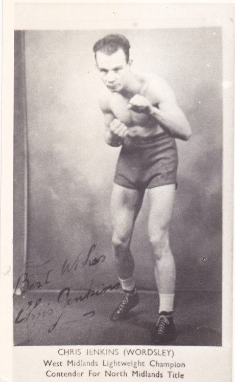 CHRIS JENKINS BOXED 1946 – 1951 SIGNED FRONT AND BACK
