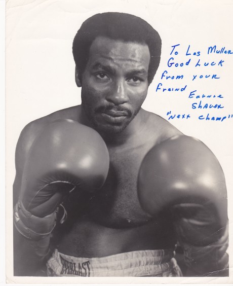 ERNIE SHAVERS INSCRIBED TO LES NEXT CHAMP
