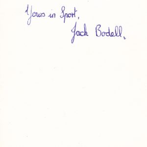 Jack Bodell Signed 2
