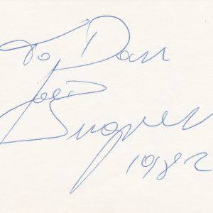 Joe Ugner Cut Signature