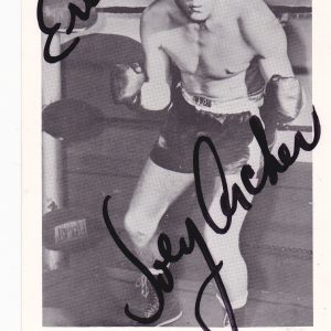 Joey Archer Inscribed Autograph On Post Card