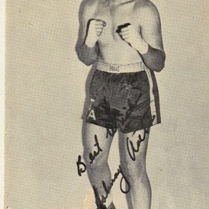 Johnny Arthur Inscribed Bac