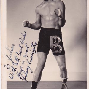 Johnny Carrington Boxed 1946-1954 Total Fights 98
