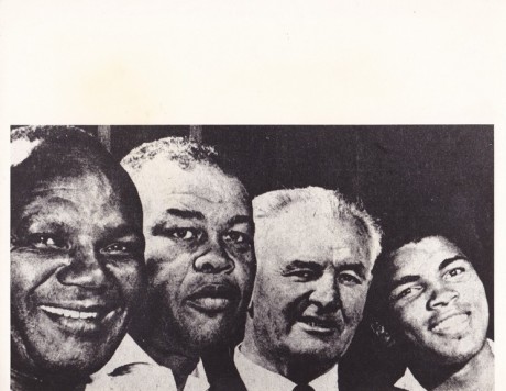 ALI POSES WITH SOME OF THE BEST VINTAGE PHOTO