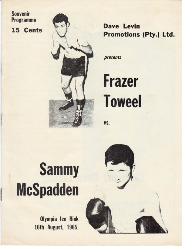 FRASER TOWEEL VS SAMMY McSPADDEN - African Ring