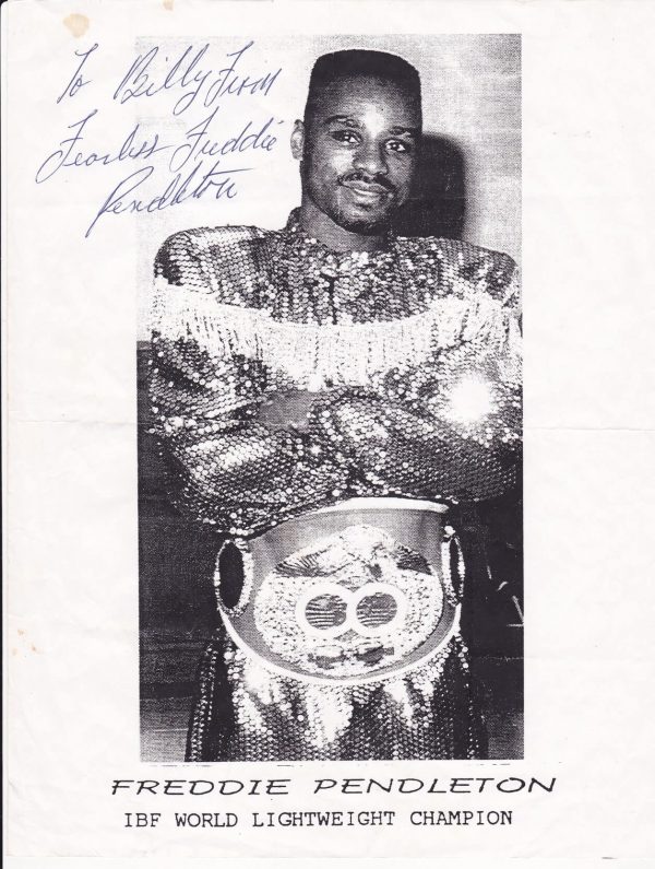 Freddie Pendleton Ibf Champion