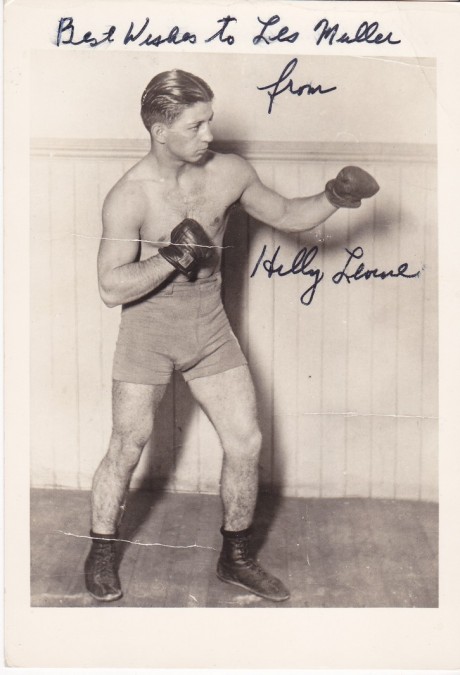 HILLY LAVINE BOXED 1920 – 1932