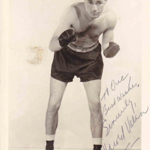 Harold Valan Boxed 1939 - 1946 Became A Top Referee