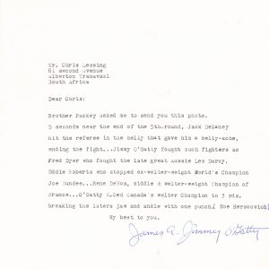 Jimmy Ogatty Back