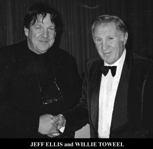 Jeff Ellis and Willie Toweel bw - African Ring