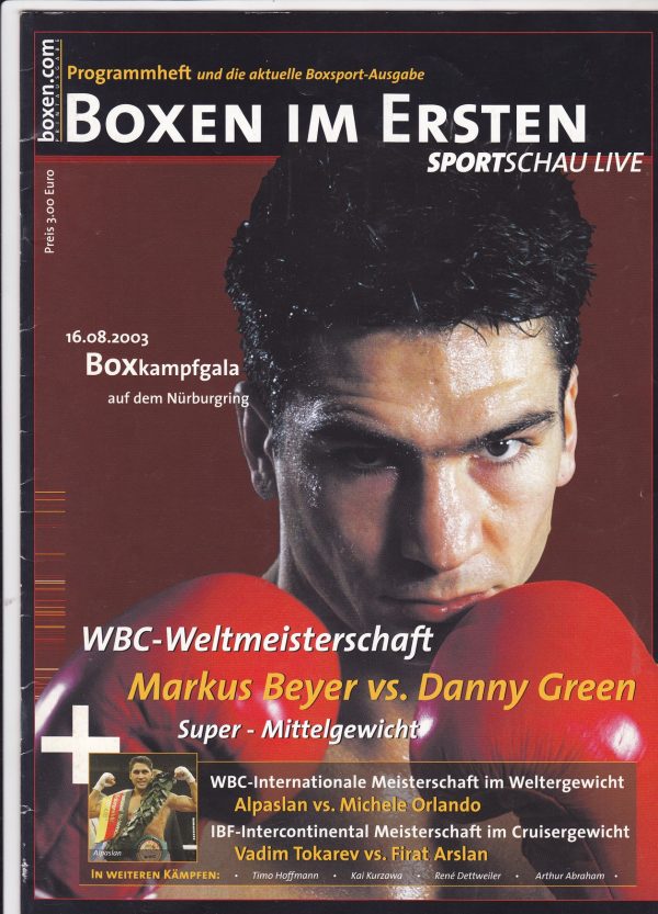 Markus Beyer Vs Danny Green