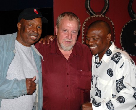 Norman Hlabane, Terry Pettifer and Vuyani Bungu