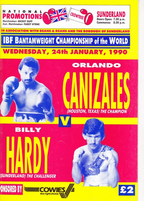 ORLANDO CANIZALES VS BILLY HARDY