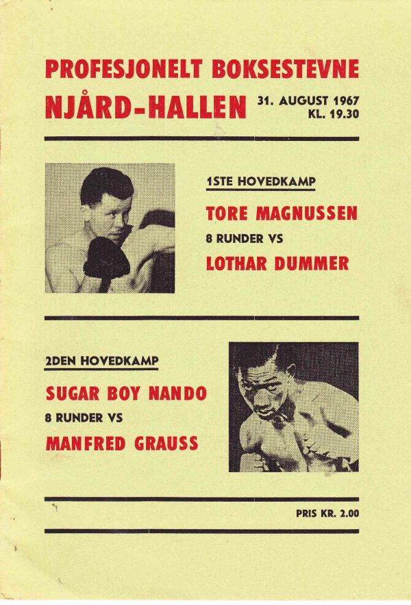 Torre Magnussen Vs Lothar Dummer Cover