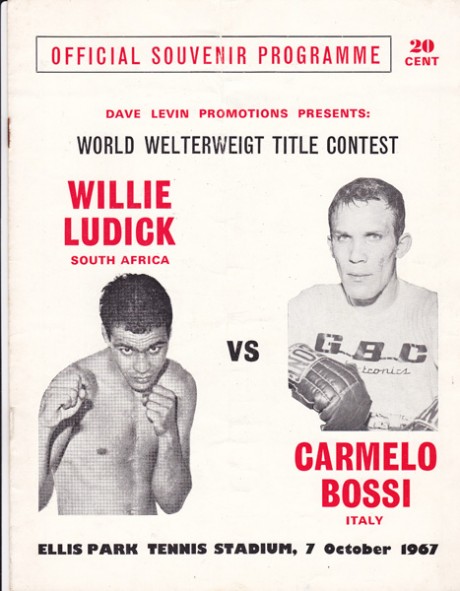 WILLIE LUDICK VS CARMELO BOSSI 7-10-1967