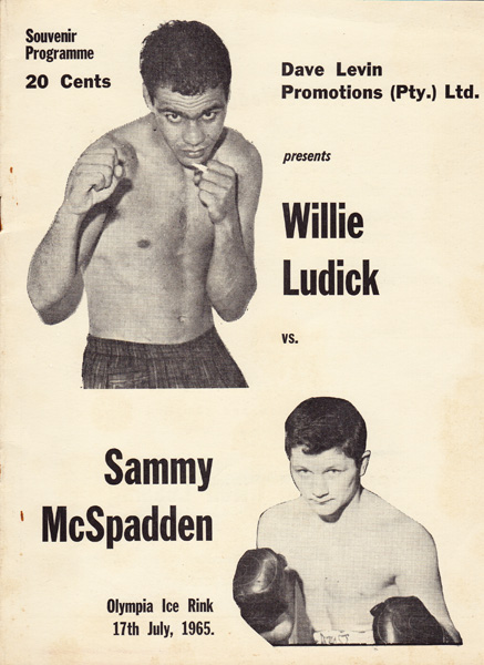 WILLIE LUDICK VS SAMMY McSPADDEN 17-7-1968