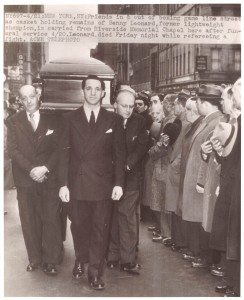 Barney Ross funeral - African Ring