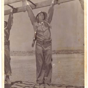 Barney Ross in Marine Camp 1940 - African Ring