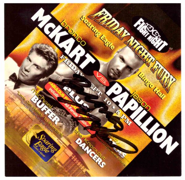 Bronco Mckart Wbo World Champion Pass