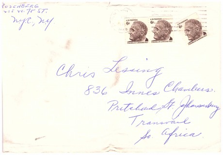 Charlie Phil Rosenberg envelope