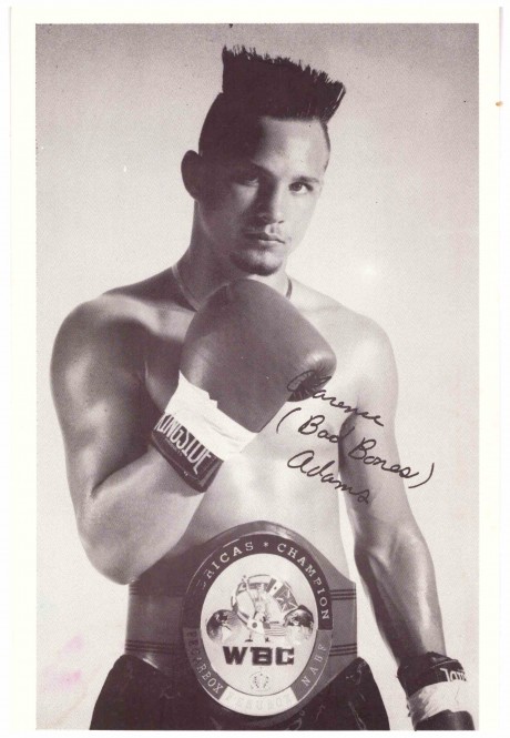 Clarence Adams WBA Super Bantamweight Champion