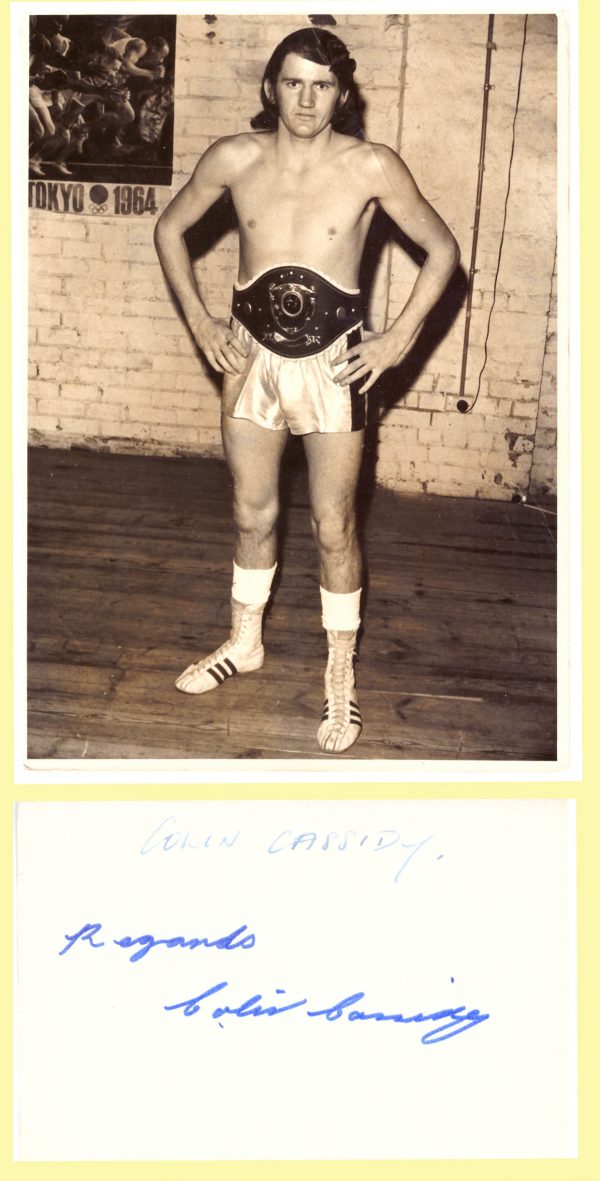 Colin Cassidy Australian Champ 1973 - African Ring