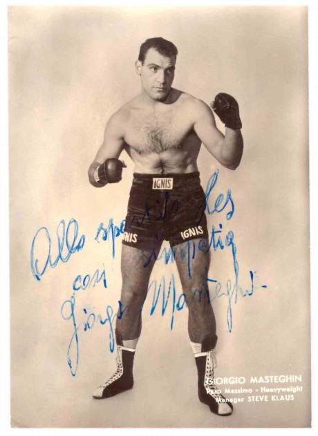 Giorgio Masteghin fought Billy Lotter in SA