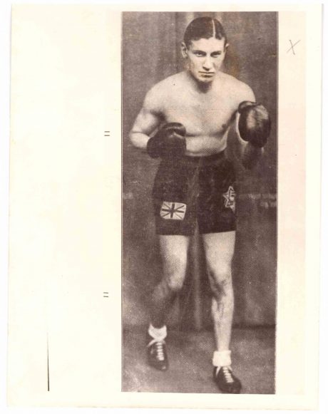 Harry Mizler fought in South Africa 1937