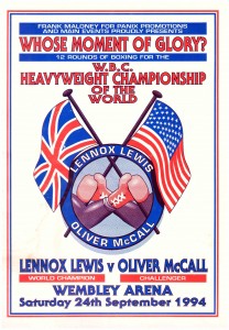 Lennox Lewis vs Oliver McCall - African Ring
