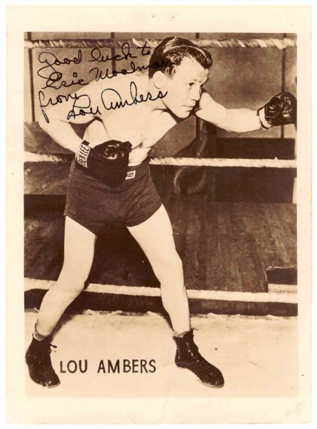 Lou Ambers signature