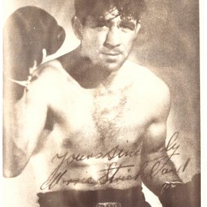 Maurice Strickland 1933-1942 beat SA - African Ring