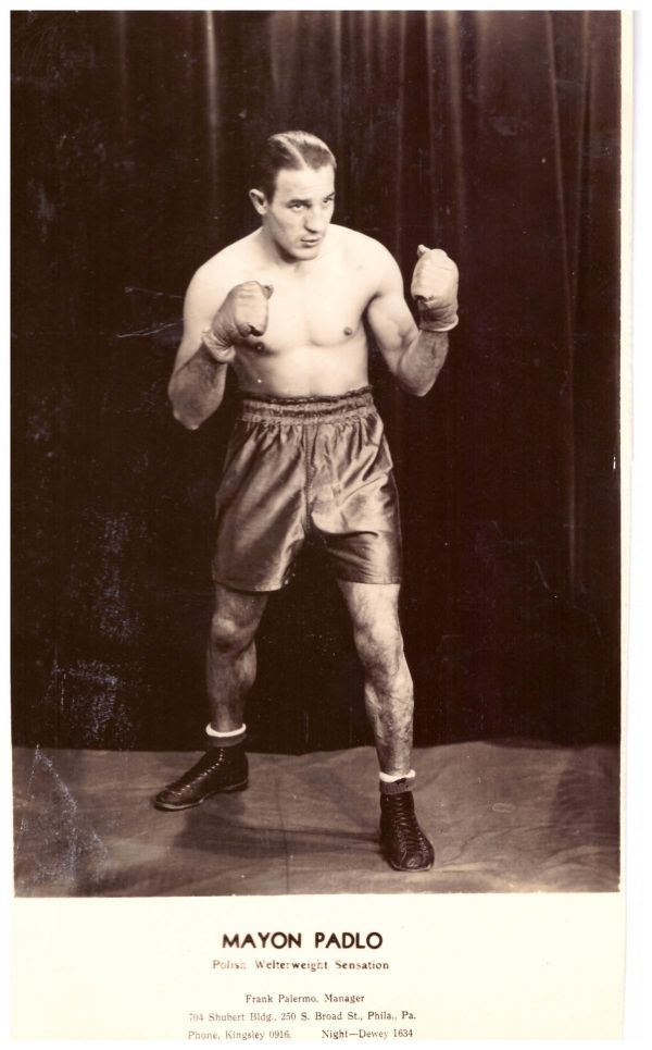 Mayon Pablo Polish welterweight 1941-1952 - African Ring