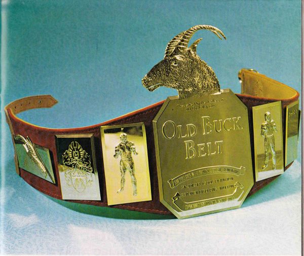 Old Buck Belt original make - African Ring