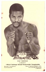 Pat Thomas signature on back - African Ring