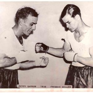 Petey Sarrov 1936 Freddie Miller photo - African Ring