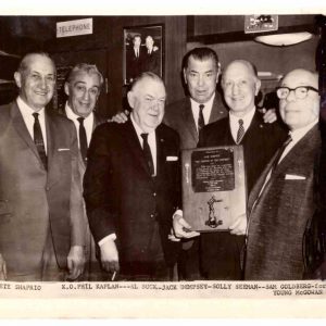 Post Card Pete Shaprio, K.O.Phil Kaplan, Al Buck,Jack Dempsey, Solly Seeman, Young McGowan - African Ring