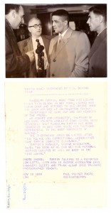 Randolph Turpin, George Hamilton and trainer Fran Algar - African Ring