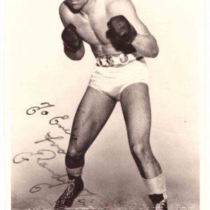 Randolph Turpin signed to Eric - African Ring