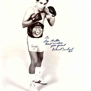 Riechie Sandoval inscribed to Les Muller - African Ring