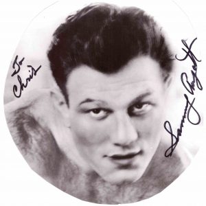 Sammy Angott inscribed to Chris - African Ring