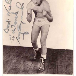 Terry Spinks inscribed to Derek - African Ring