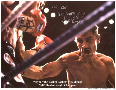 Wayne McCullough WBC Bantamweight Champion - African Ring