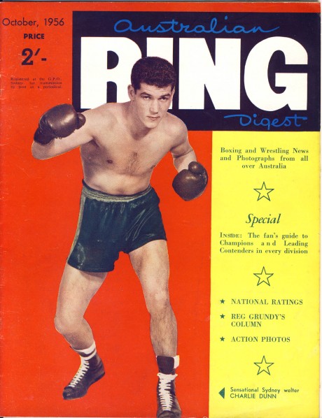 Australian Ring Digest October1956 Charlie Dunn