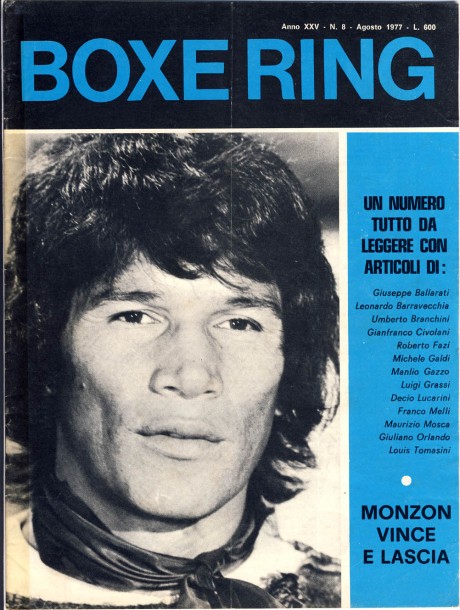 Boxe Ring Argust 1977