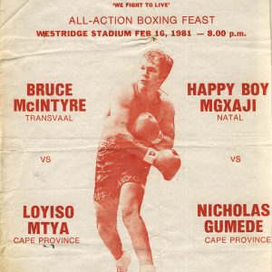 Bruce MMcIntyre vs Loyiso Mtya - African Ring