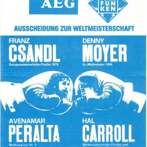 Franz Csandi vs Denny Moyer - African Ring