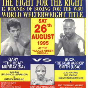 Gary Murray vs Buck Smith - African Ring