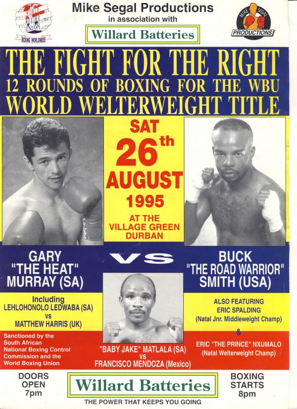 Gary Murray vs Buck Smith - African Ring