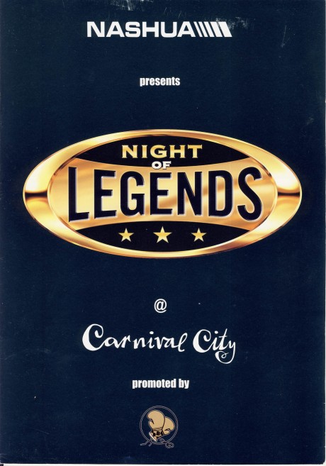 Night of Legends Corrie Saunders vs Al Cole 2000